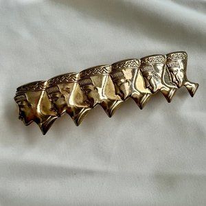 Vintage Philips White Accordion Pleated Hair Barrette With Gold Rope Detail Philips | Accessories | Vintage Philips White Accordion  main image 3